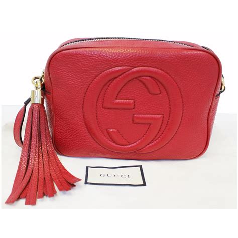 red gucci soho disco bag|authenticate gucci soho disco bag.